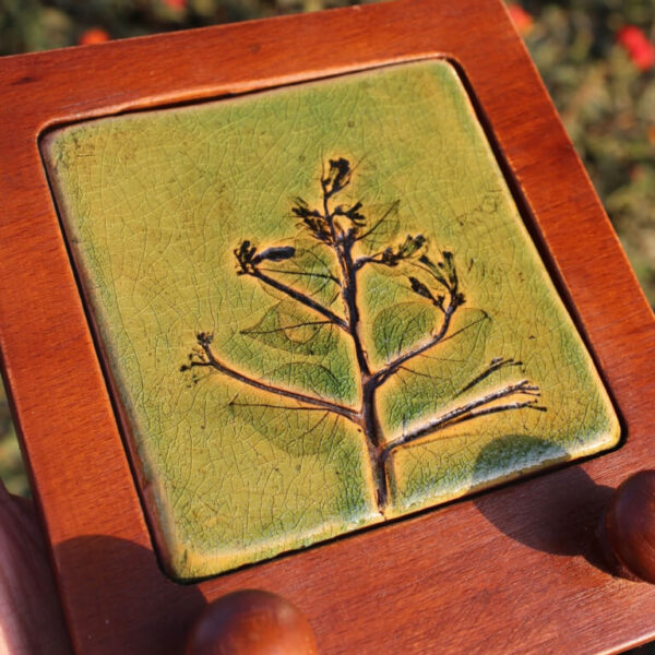 "Clay Bloom" Key holder - Image 2