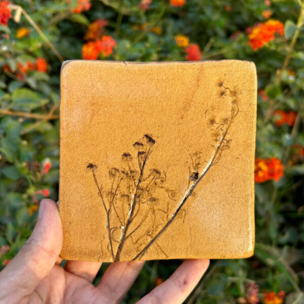 "Clay Blooms" Wall Panel - Image 4