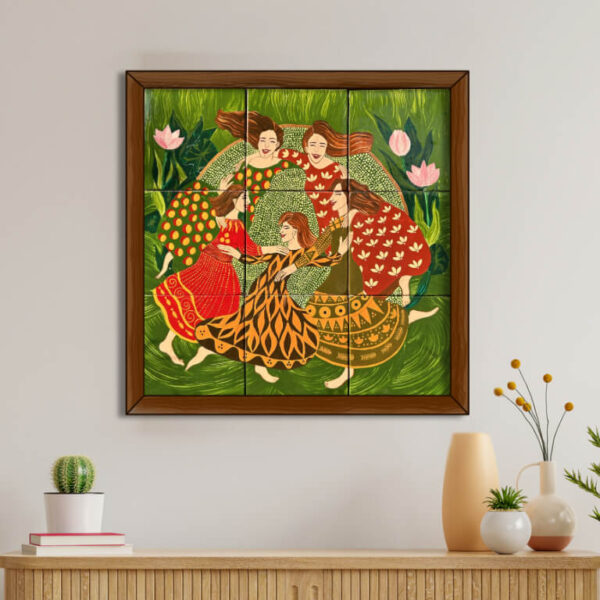 "Her Circle" wall panel - Image 6
