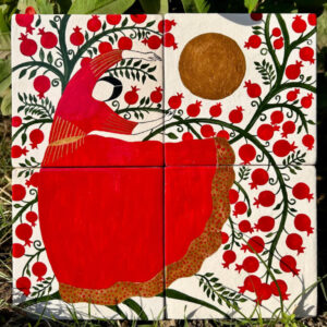 "Dance of Abundance" Wall Panel